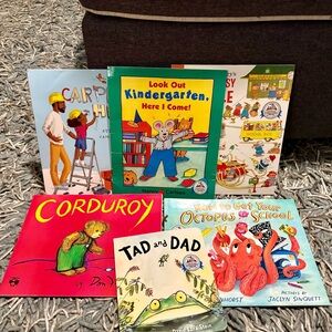 Collection of Six Picture Books for Kindergarten Boy- New Set of Books